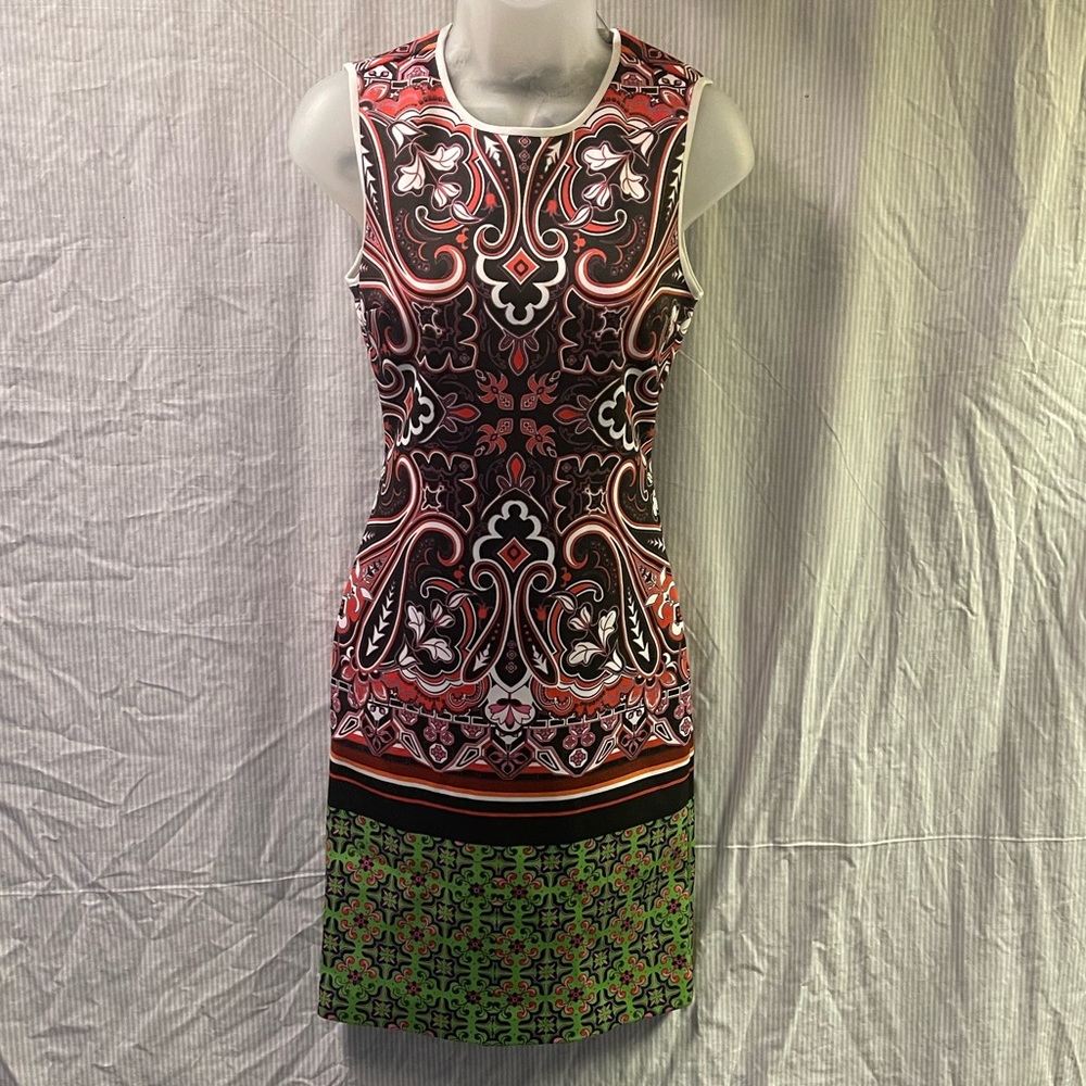 Clover Canyon Multi-Colored Neoprene Dress